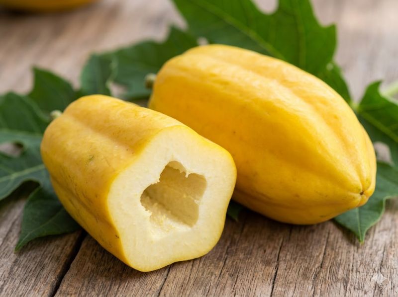 Datei:Babaco Fruechte.jpeg